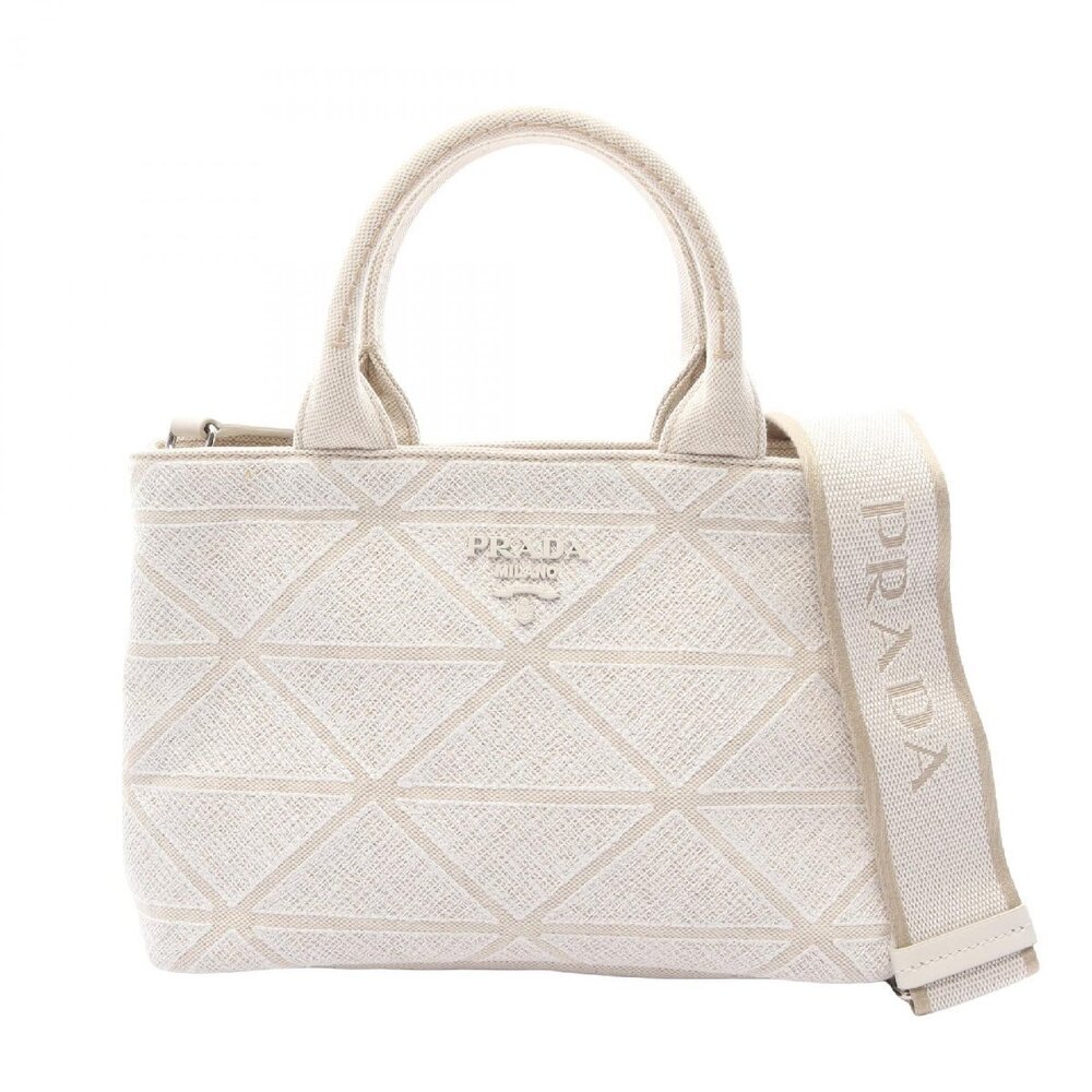 Prada CANAPA Canvas Tote Bag